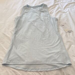 Athleta Essence Vital Light Blue Tank Top